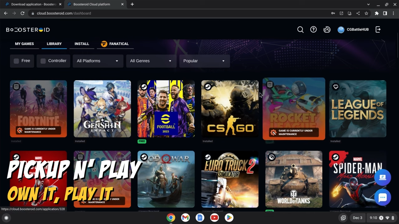 Boosteroid Launches Cloud Gaming on Chromebooks - Boosteroid Blog