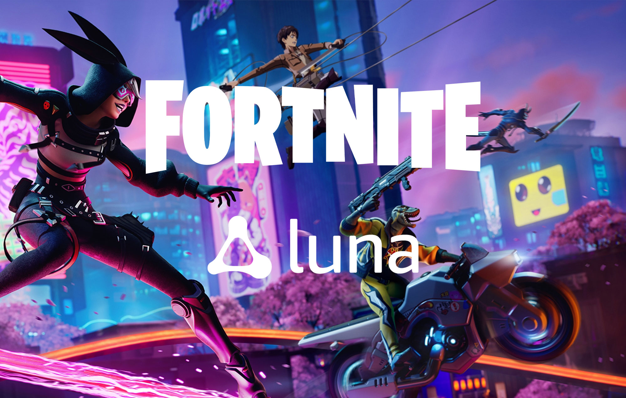 Fortnite' is now available on  Luna